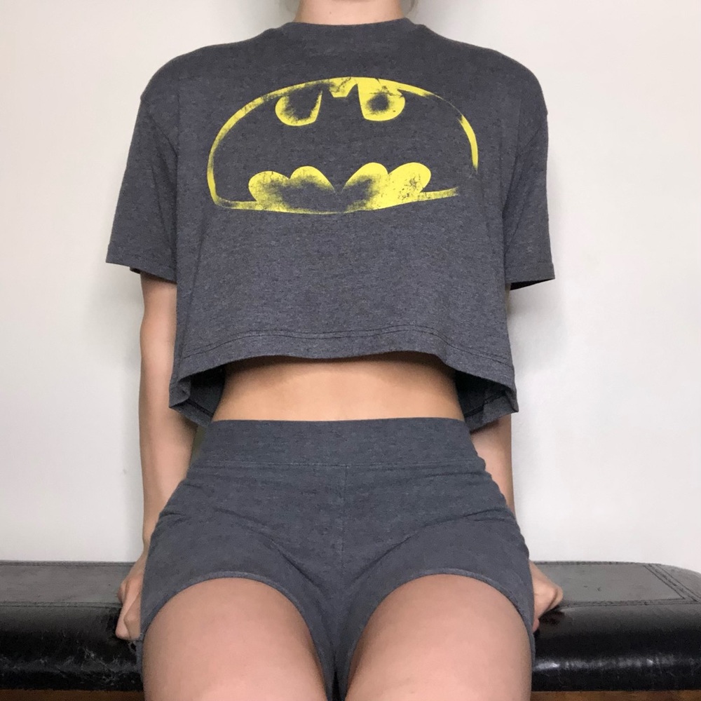Batman Crop Top